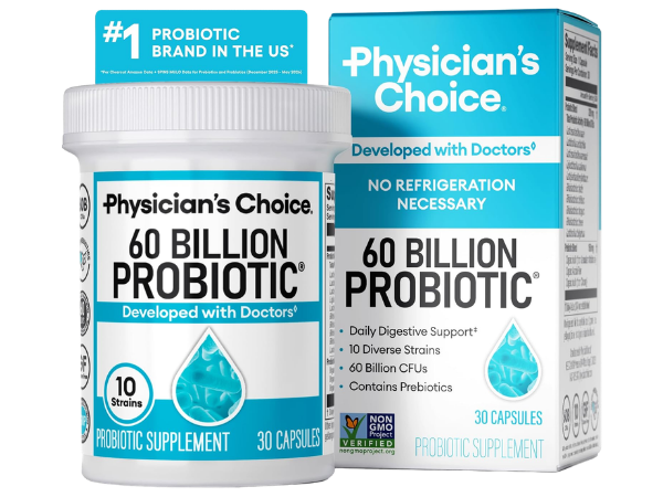 Physician's CHOICE Probiotics 60 Billion CFU