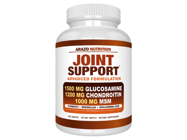 Arazo Nutrition Glucosamine Chondroitin Turmeric MSM Boswellia