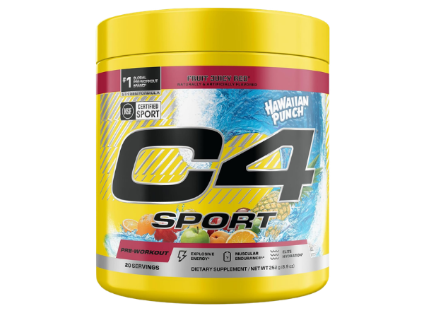 C4 Sport Pre Workout Powder – Hawaiian Punch