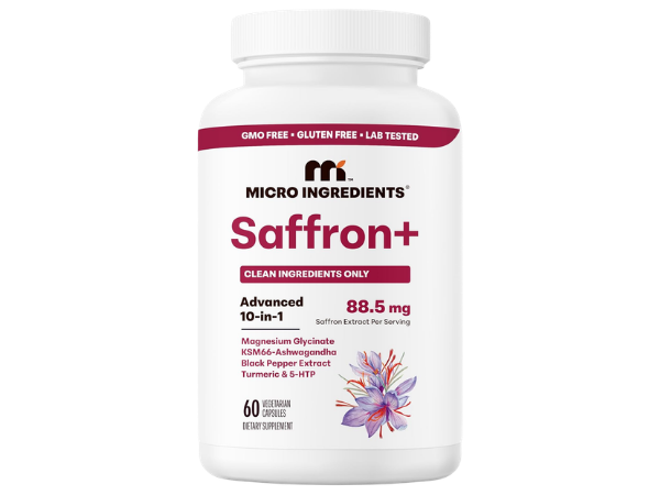 Micro Ingredients Saffron+ Advanced Supplements