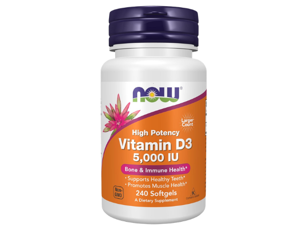 NOW Foods Vitamin D-3 5000 IU