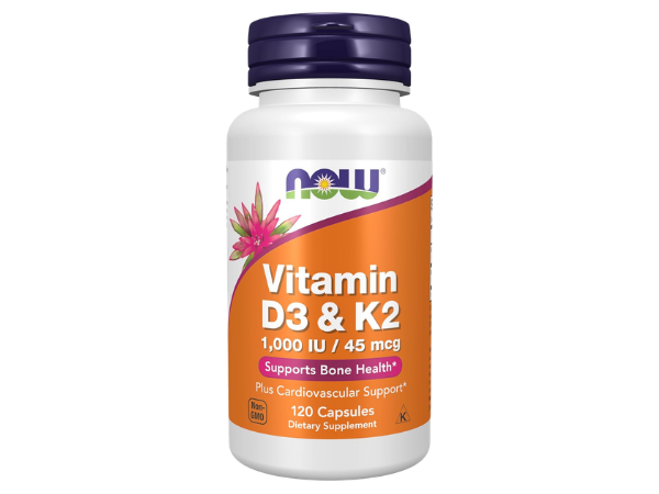 NOW Foods Vitamin D‑3 & K‑2