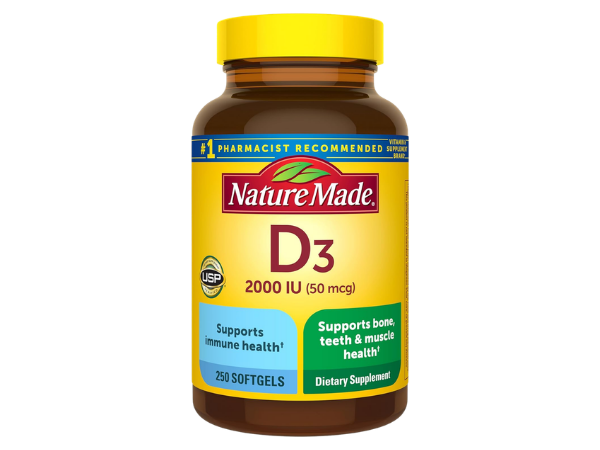 Nature Made Vitamin D3 2000 IU