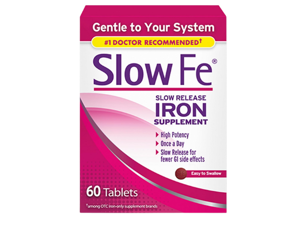 Slow Fe 45 mg — Slow-Release Iron