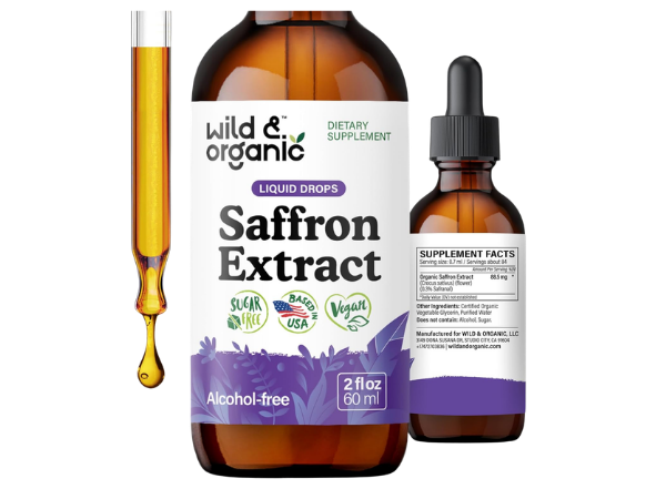 Wild & Organic Saffron Supplements